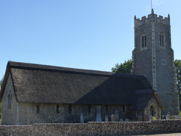 Church exterior in Summer